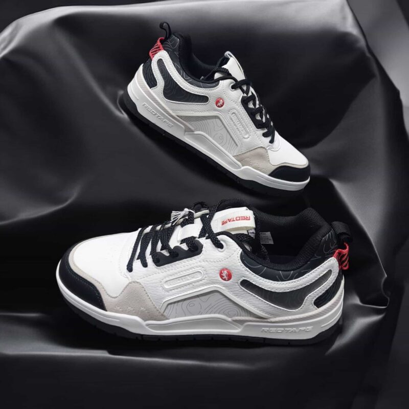Redtap Black Men's Sneakers