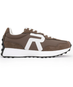 RedTape Premium White Maroon Sneakers