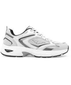 A pair of incredible lifestyle sneakers shoes for men with a modern design and comfortable sole, isolated on a professional background.