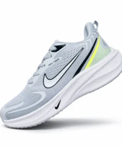 NIKE Zoom Light Grey Premium Sneakers