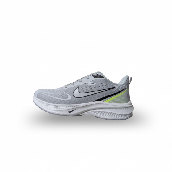NIKE Zoom Light Grey Premium Sneakers