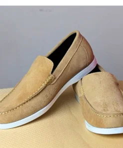 Premium Suede Loafers Brown
